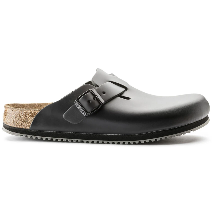 Deals ⌛ Birkenstock Boston Natural Leather Black ❤️ 6 Deals ⌛ Birkenstock Boston Natural Leather Black ❤️ - Image 6
