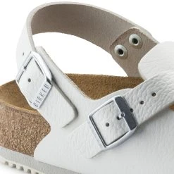 Best reviews of 😍 Birkenstock Tokio Natural Leather White ⭐ -Men Shoes Store 61136 detail 1