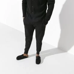 Promo ✨ Birkenstock Boston Suede Leather Black 🔔 13 Promo ✨ Birkenstock Boston Suede Leather Black 🔔 -Men Shoes Store 660473 f look m