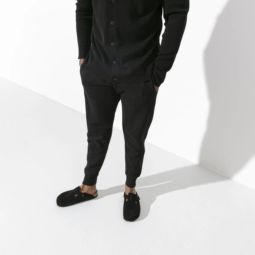 Promo ✨ Birkenstock Boston Suede Leather Black 🔔 4 Promo ✨ Birkenstock Boston Suede Leather Black 🔔 - Image 4