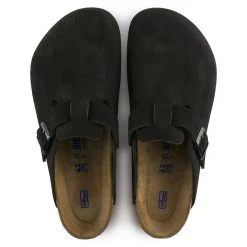 Promo ✨ Birkenstock Boston Suede Leather Black 🔔 15 Promo ✨ Birkenstock Boston Suede Leather Black 🔔 -Men Shoes Store 660473 top